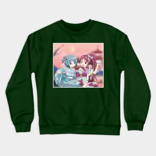 Sayaka Miki & Kyoko Sakura - Summer Festival 2021 Crewneck Sweatshirt